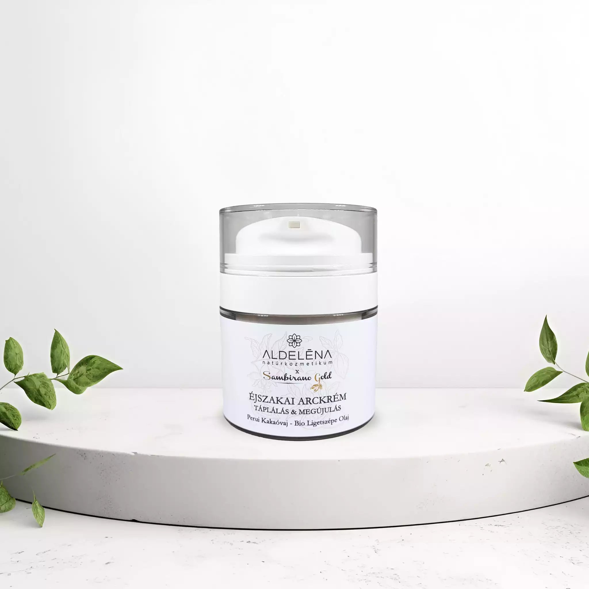 Sambirano Gold - Prémium, kézműves éjszakai arcápoló krém