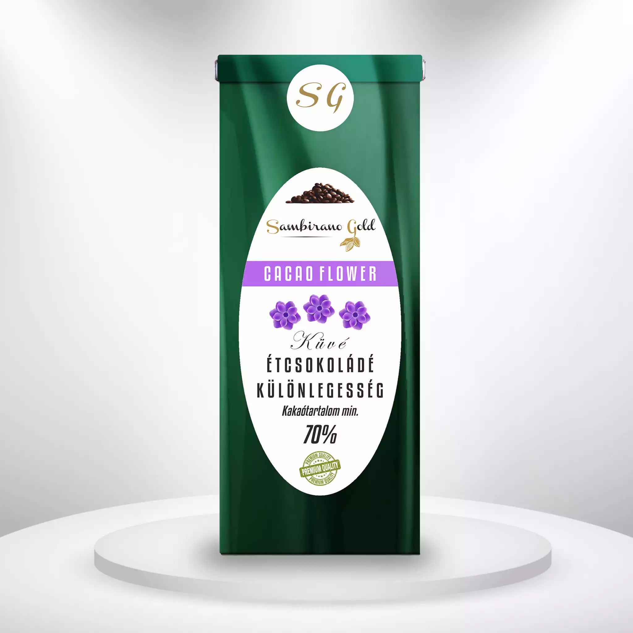 Sambirano Gold - Termőterület szelektált csokoládé - Küvé