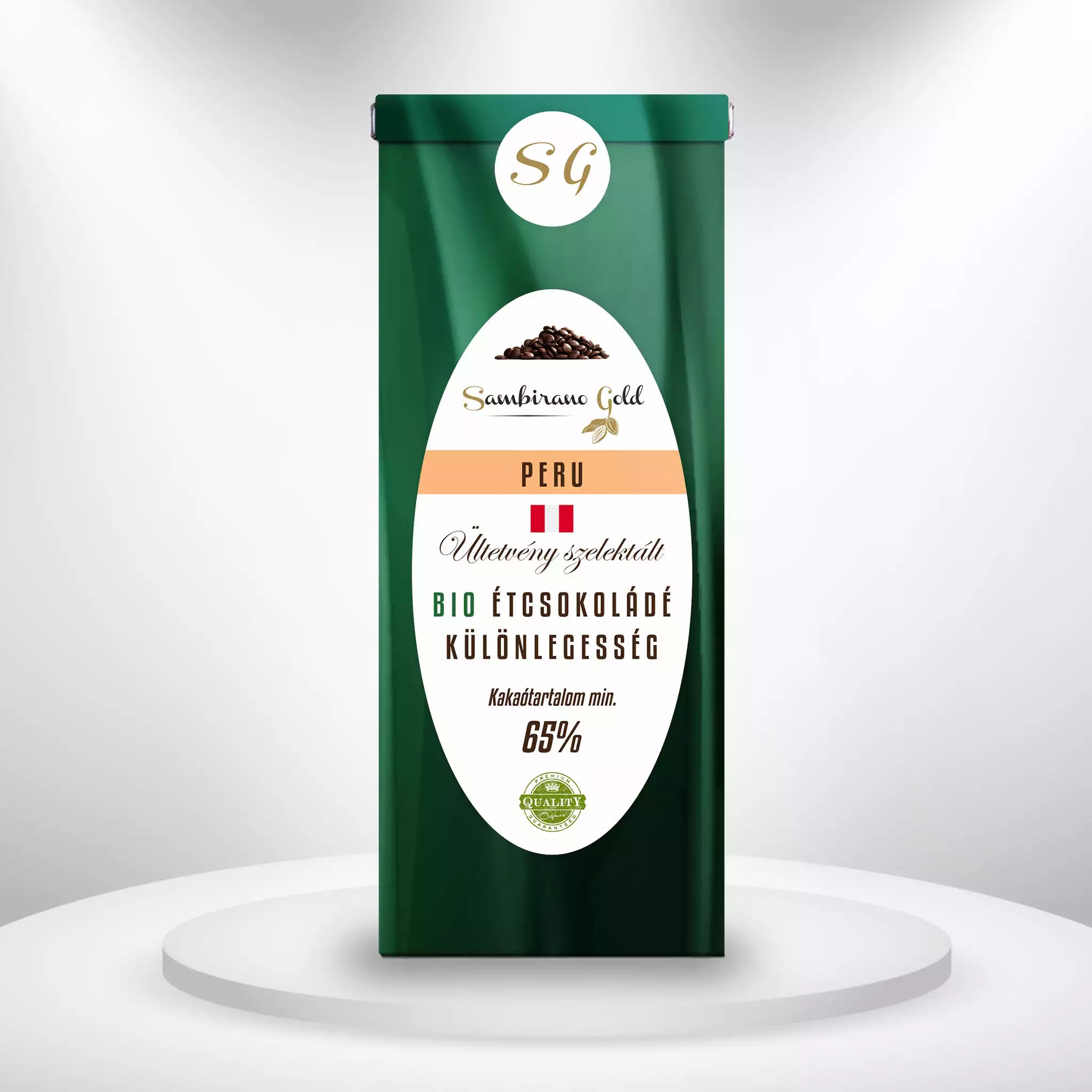 Sambirano Gold - Termőterület szelektált csokoládé - Peru