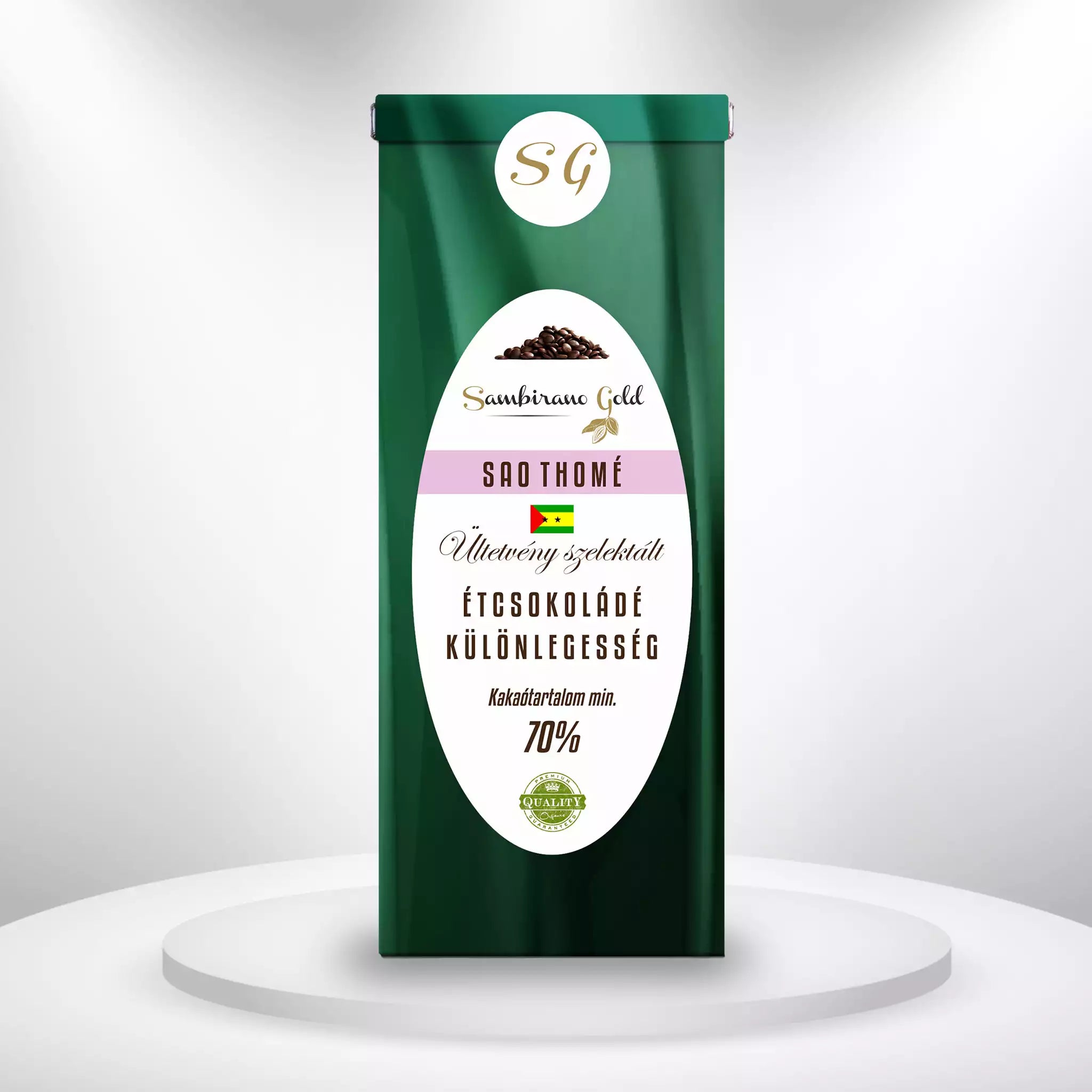 Sambirano Gold - Termőterület szelektált csokoládé - Sao Thomé