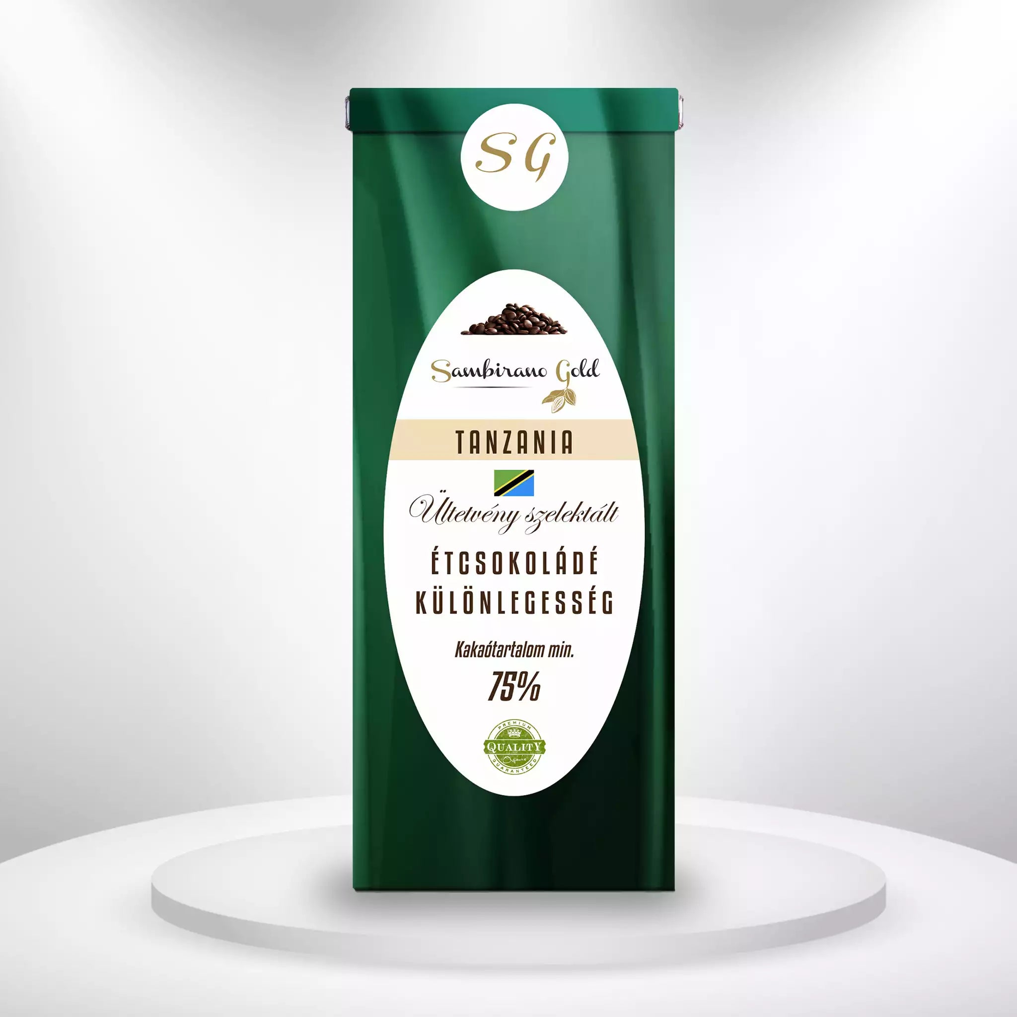 Sambirano Gold - Termőterület szelektált csokoládé - Tanzánia