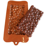 Sambirano Gold - Szilikon táblás csokiforma (buborék)