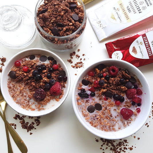 Házi csokoládés granola