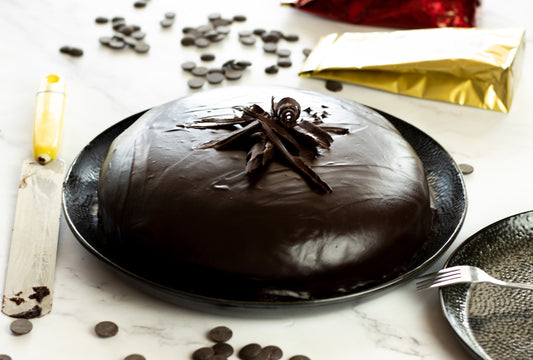 Sacher torta Sambirano Gold módra