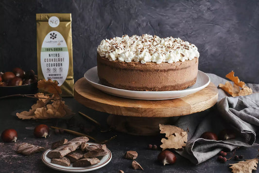 Ecuadori csokoládés gesztenyekrémes torta