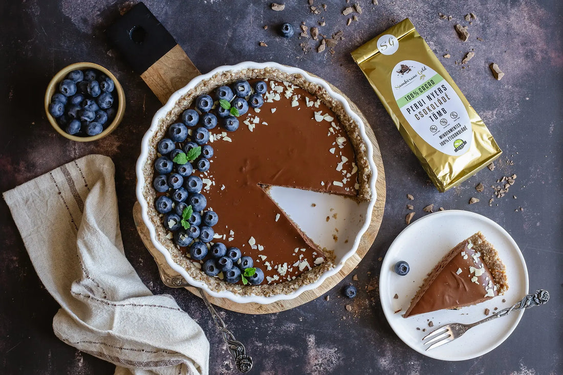 Perui nyes csokoládés pite
