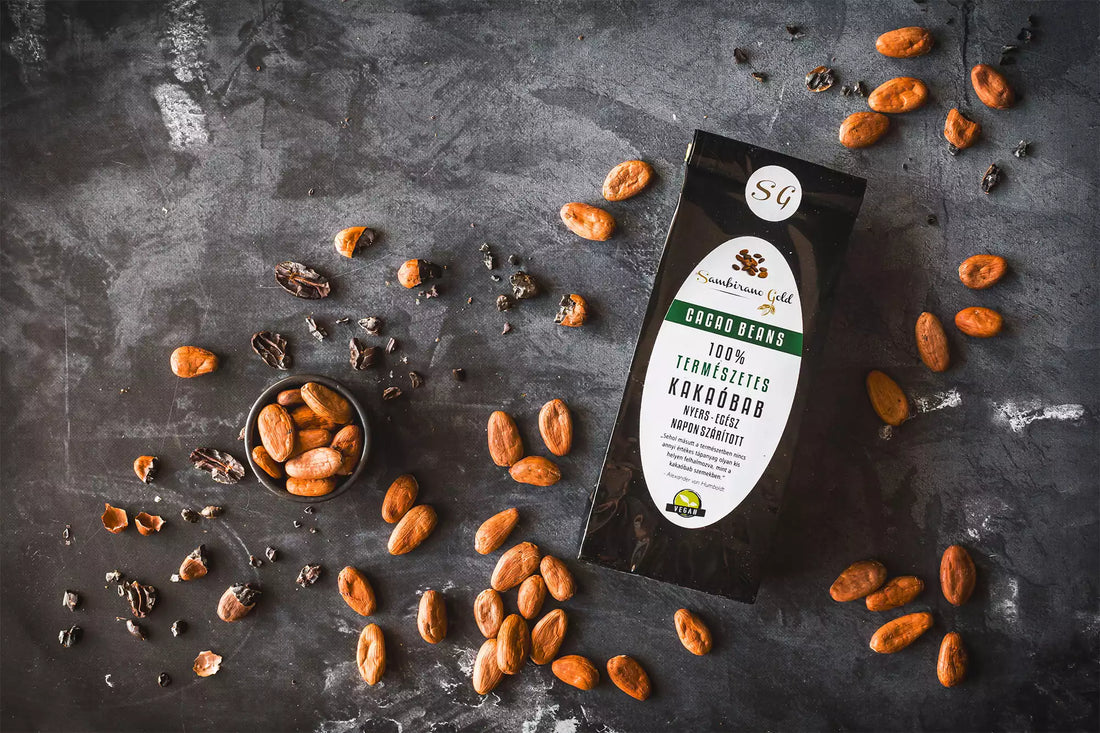 Sambirano Gold nyers egész napon szárított kakaóbab