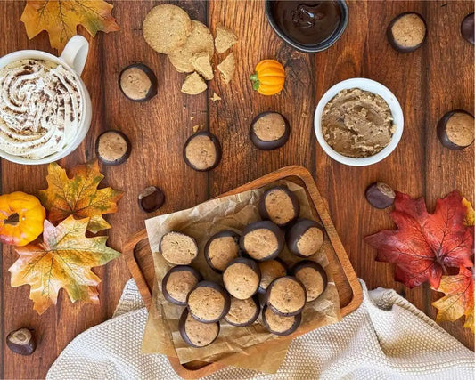 Gesztenyés kekszgolyó, gluténmentes, vegán, hozzáadott cukor nélkül - @mentessuticake