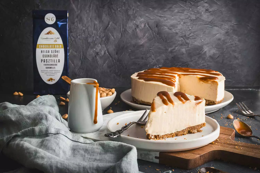 Szőke csokoládés sajttorta