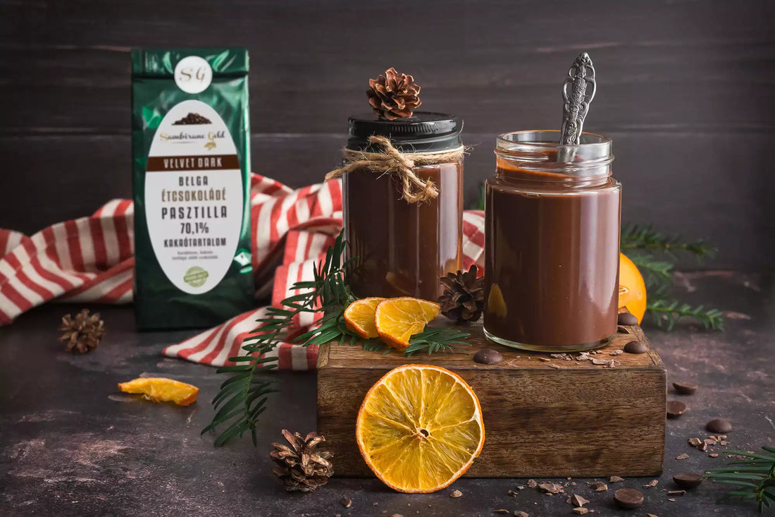 Sambirano Gold - Narancsos csokoládékrém