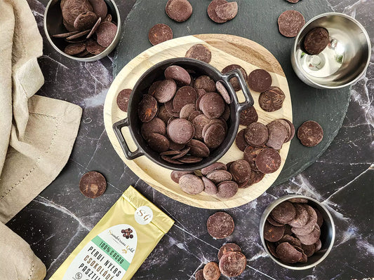 100% perui csokoládé pasztilla