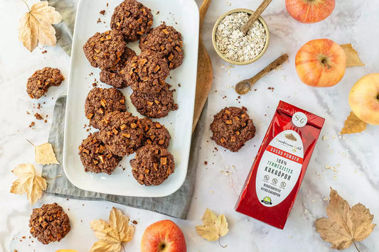 almás-kakaós-zavpelyhes-keksz