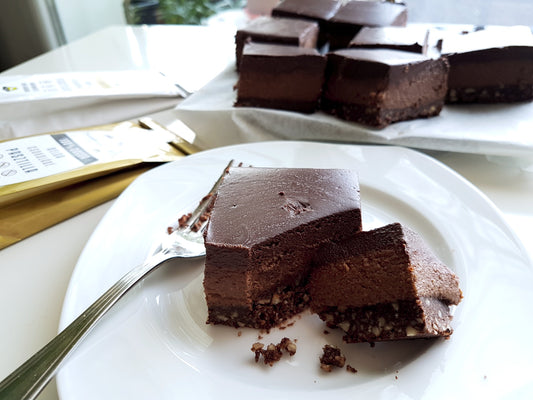 Réteges csokis sütemény