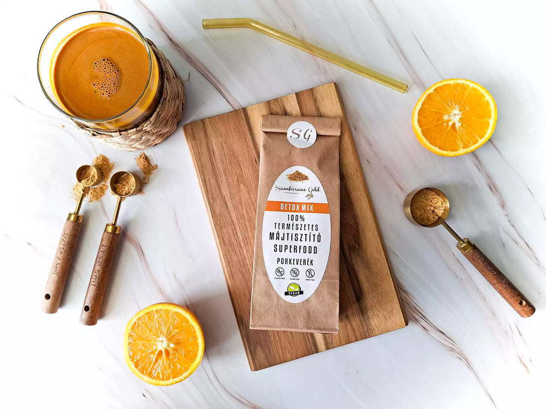 Sambirano Gold - Májtisztító superfood porkeverék