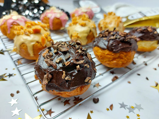 Egyszerűen, gyorsan elkészíthető fánk variációk - Vegán csokis, Karamellás, Ruby csokis