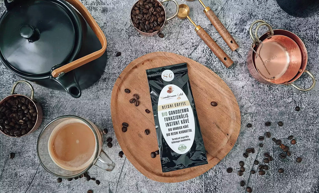 ganoderma reishi instant kávé
