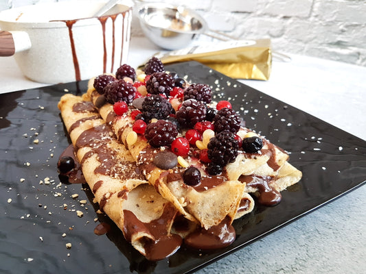 Vegán csokoládés palacsinta