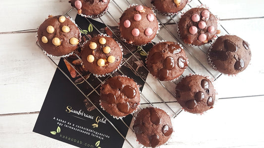 Vegán Csokoládés Banános Muffin recept