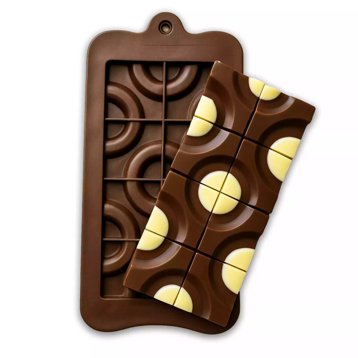 Sambirano Gold - Szilikon táblás csokoládé forma (donuts)