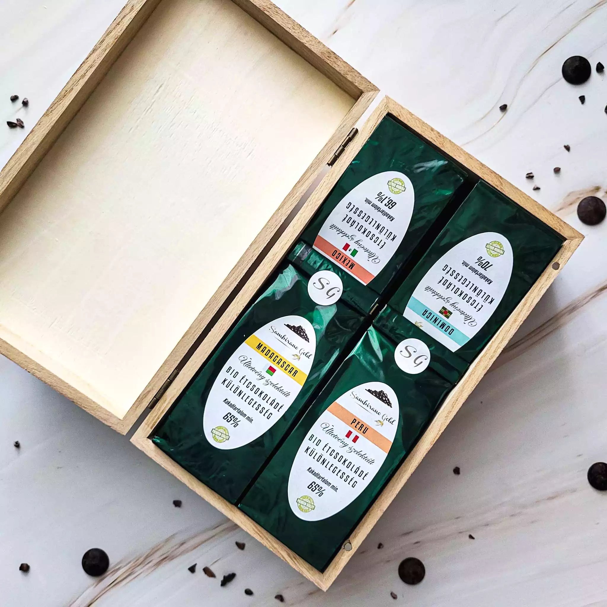 Sambirano Gold termőterület szelektált csokoládé válogatás