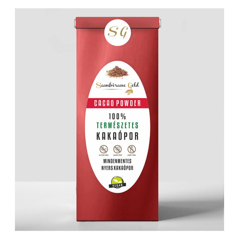 Sambirano Gold - GHÁNAI nyers, teljes értékű kakaópor (100g) Termékinformáció >