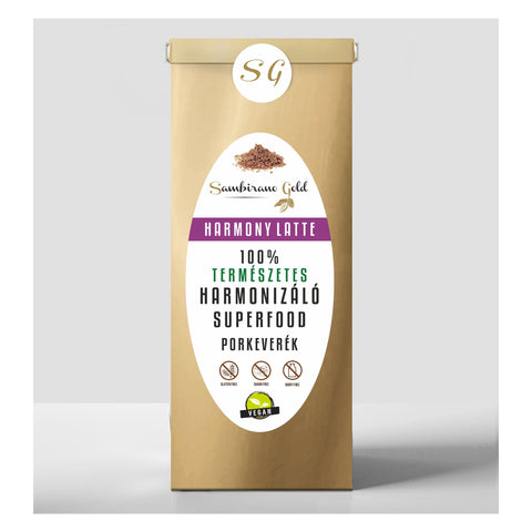 Sambirano Gold Harmony Latte - Harmonizáló superfood porkeverék (100g) Termékinformáció >