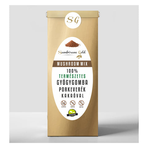 Sambirano Gold Mushroom Mix - Gyógygomba superfood porkeverék (100g) Termékinformáció >